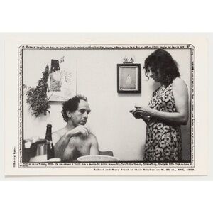 Robert Frank Exhibition Invitation Card - Jan Kesner Gallery, 1993